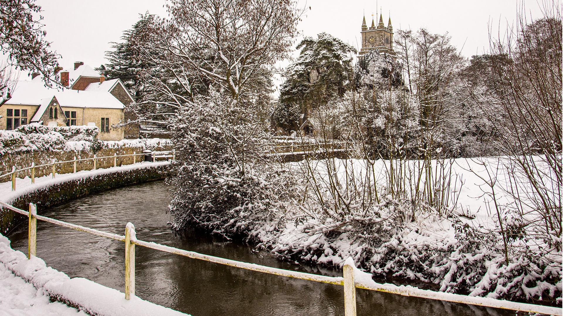 Stubbles & St Johns in Snow